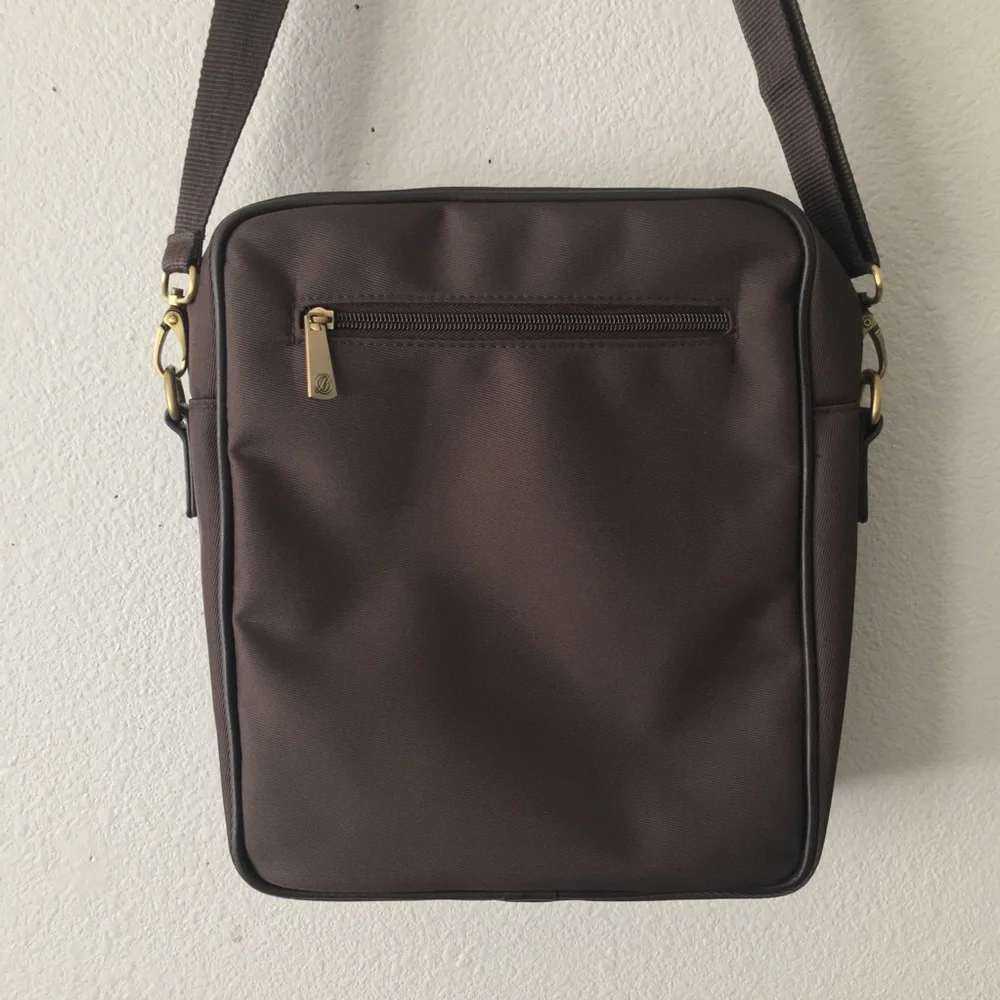 Men's Brown Messenger Bag
